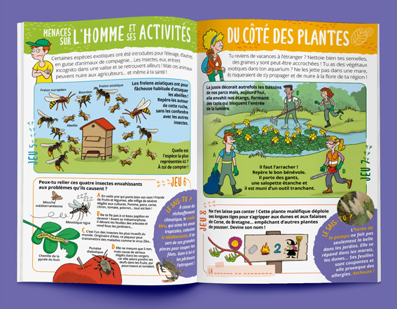 Ton livret-jeux « Les espèces invasives, tu connais ? »