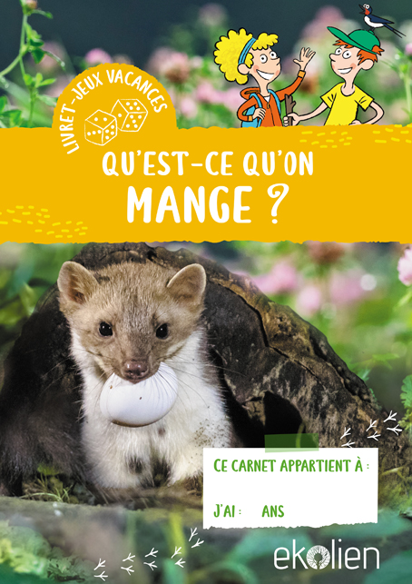 Ton livret-jeux « Qu’est-ce qu’on mange ? »